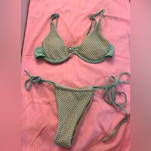 Aqua underwire bikini